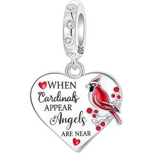 Family Love Mother Daughter Grandma Charm 925 Sterling Silver fits Bracelets Nec